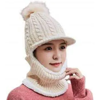 Monkey Cap for Women Winter Woolen